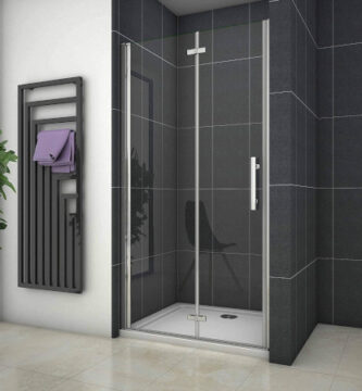 Mamparas ducha frontal plegable