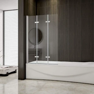 Mampara Bañera Plegable para baño