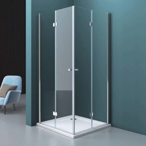 Mamparas ducha frontal plegable y bañera