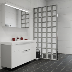 Bloques de vidrio para ducha