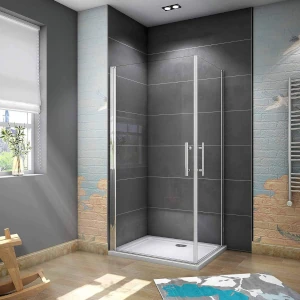 Mampara barata de equina para ducha