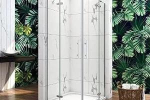 Mamparas semicircular abatible de ducha barata