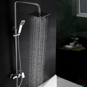 grifo de ducha cromado